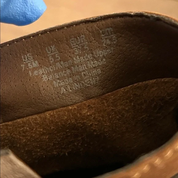 Franco Sarto Brown Leather Ankle Boots - Picture 9 of 9